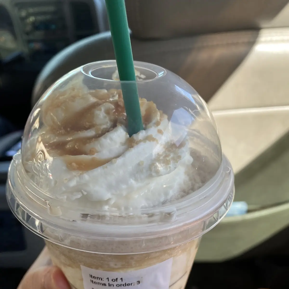 Caramel Frappuccino Blended Beverage