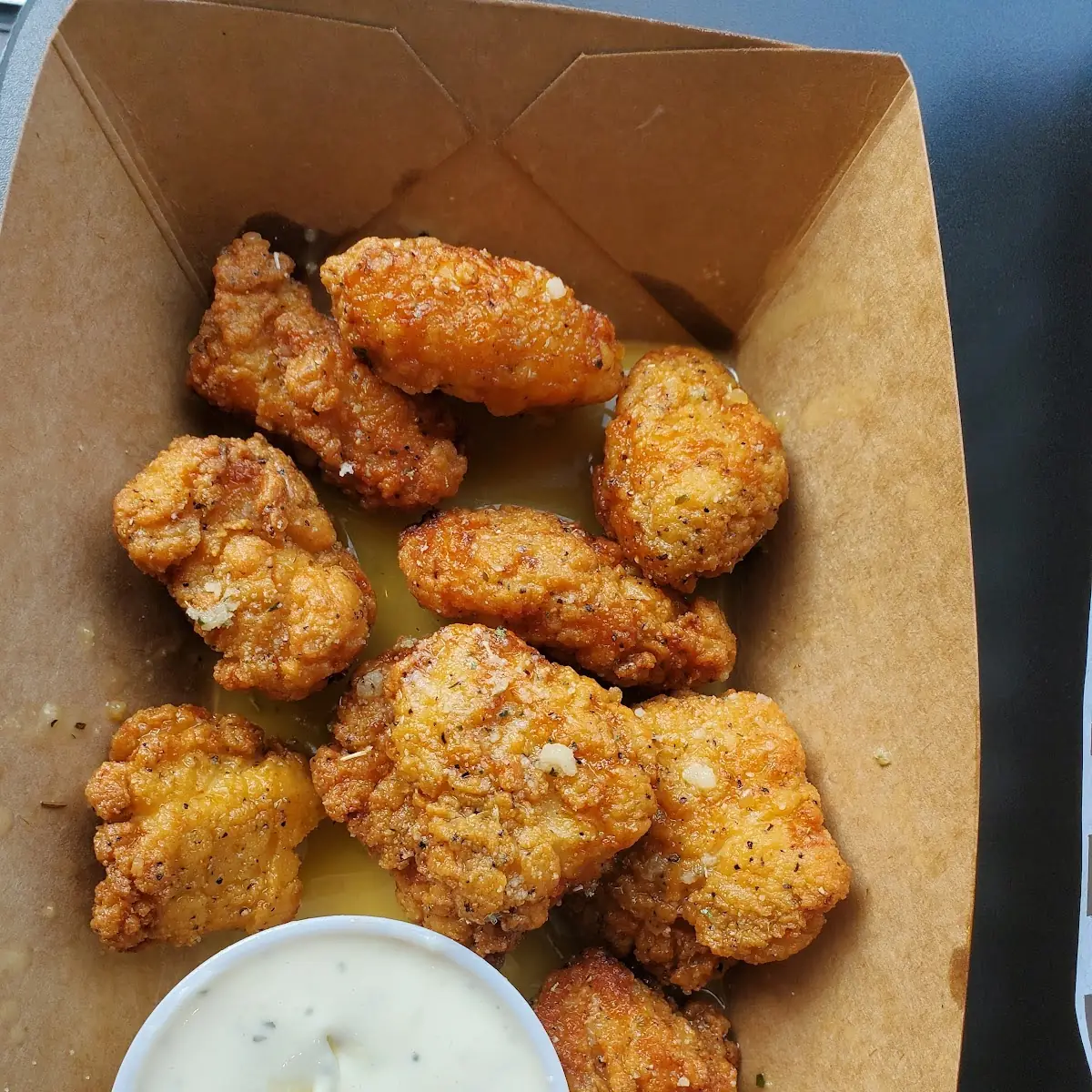 Boneless Chicken Parmesan Wings