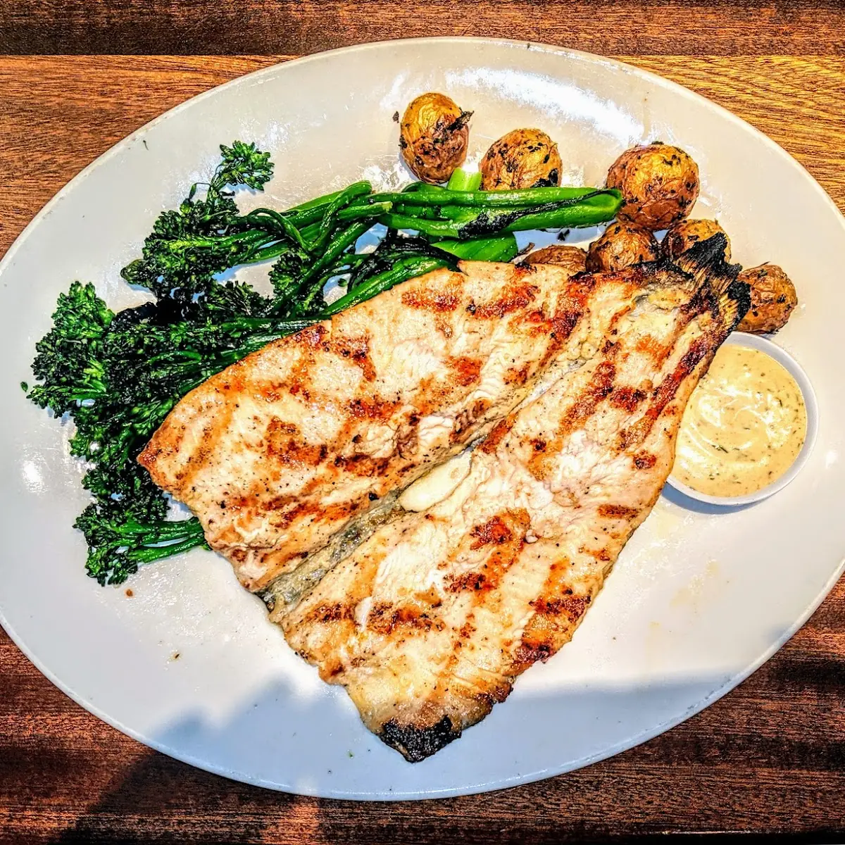 Wood-Grilled Boneless Rainbow Trout