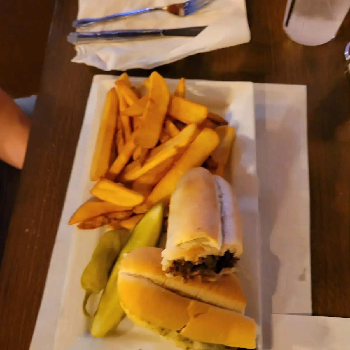 Philly Cheese Steak Sandwich