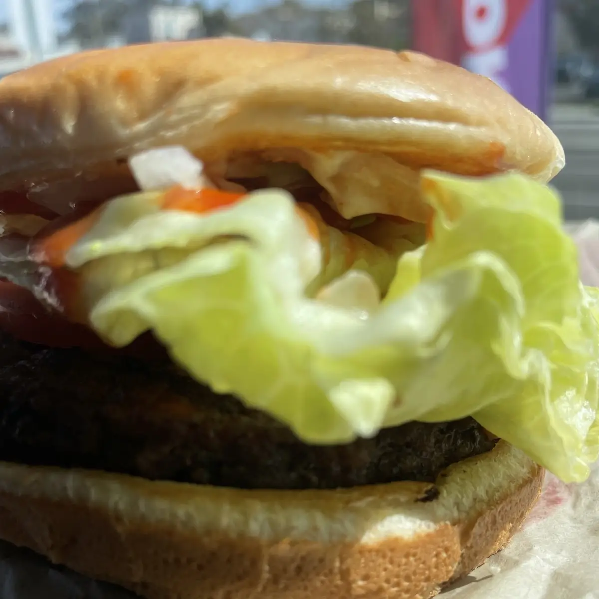 Jumbo Jack Cheeseburger
