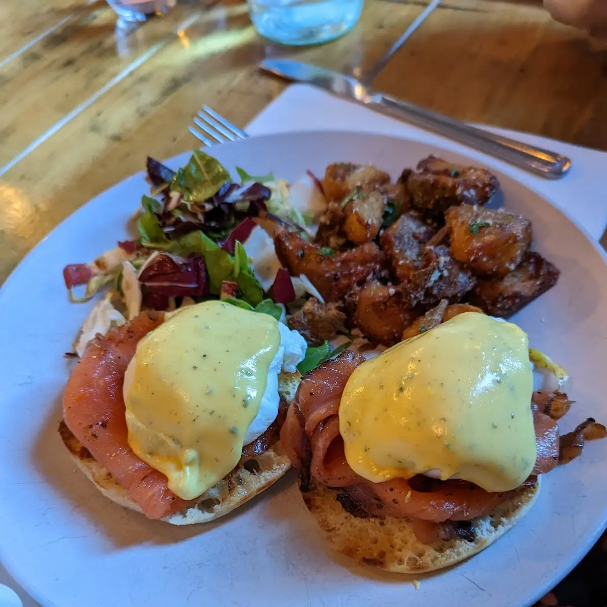 Salmon Benedict