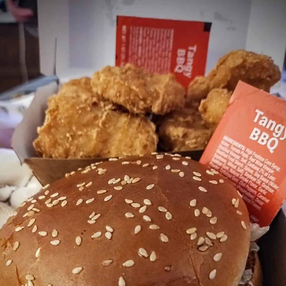 Big Mac and 10 Piece Mcnuggets