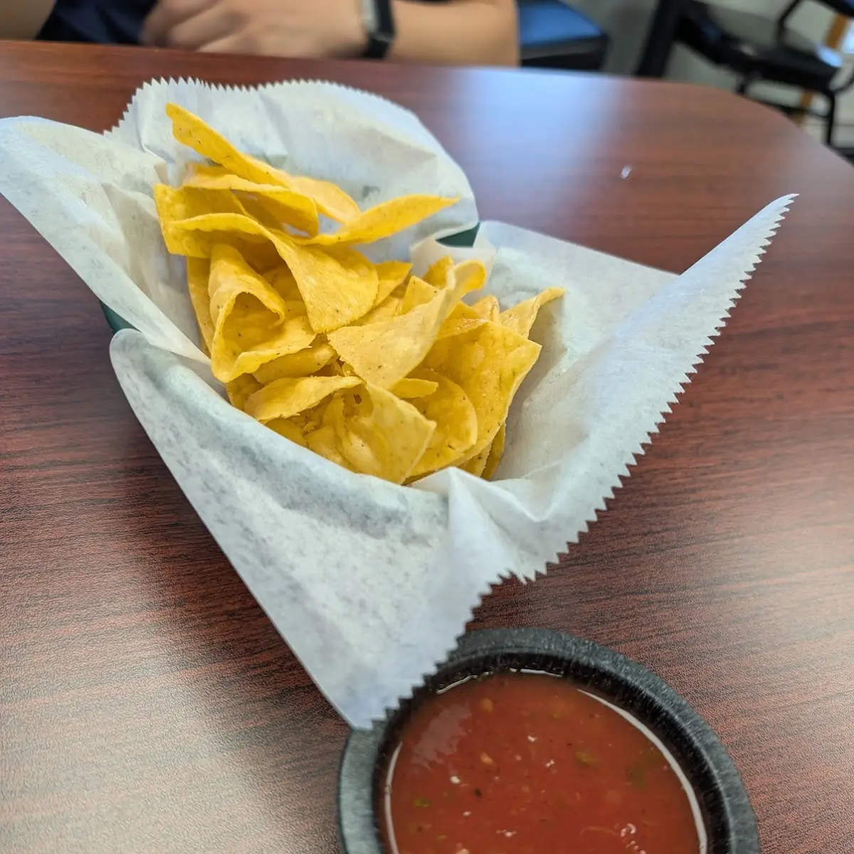 Chips and Salsa Verde