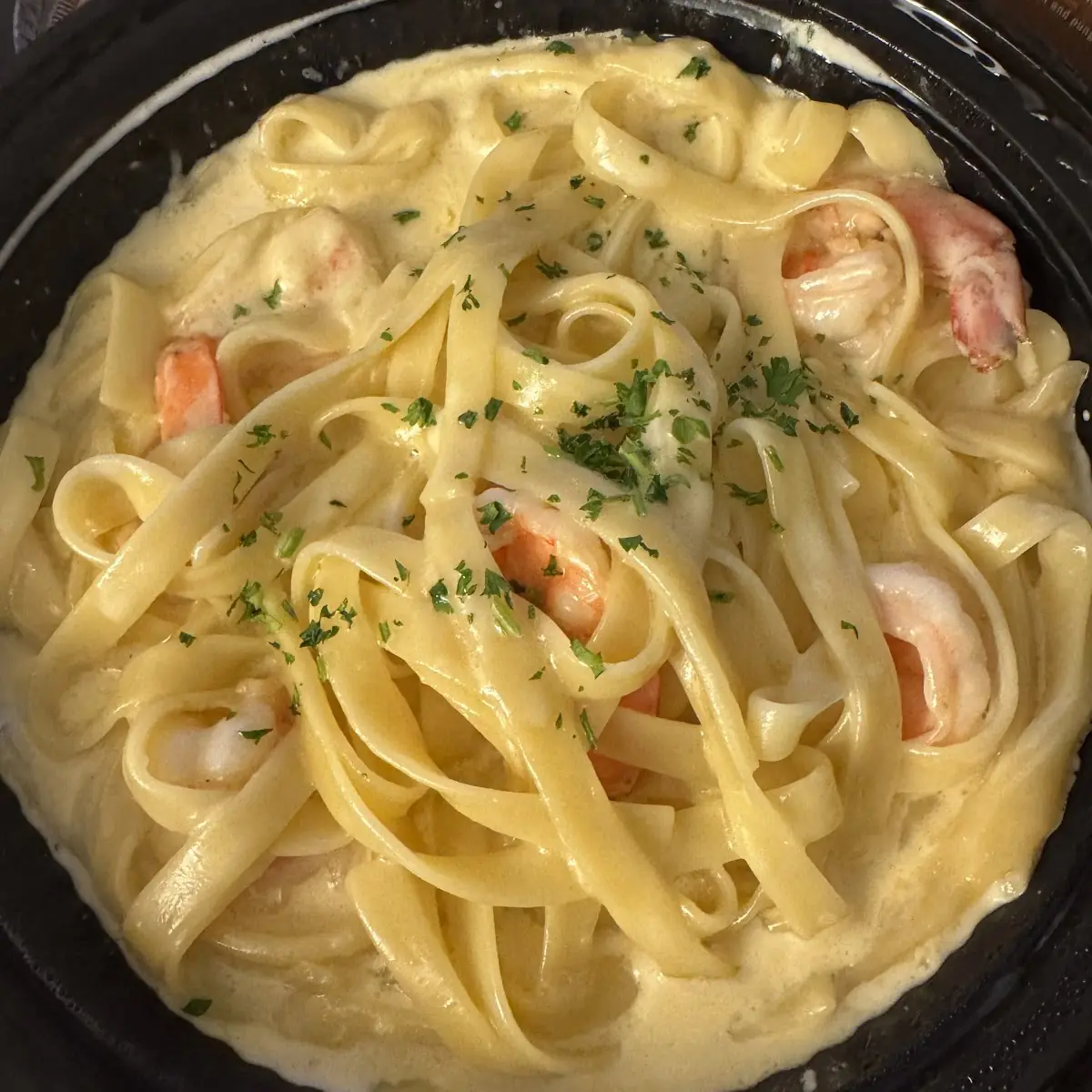 Shrimp Alfredo
