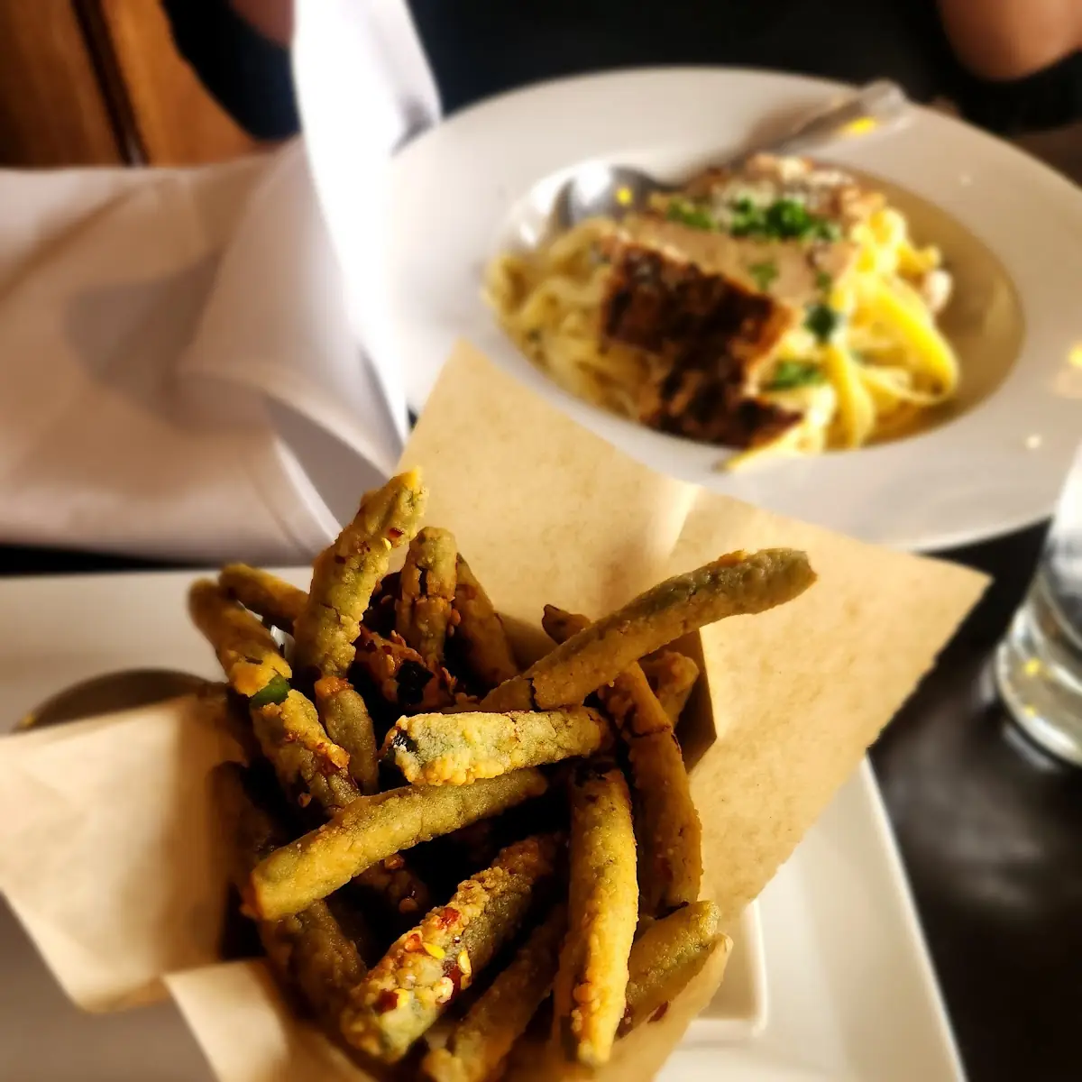 Spicy Fried Green Beans