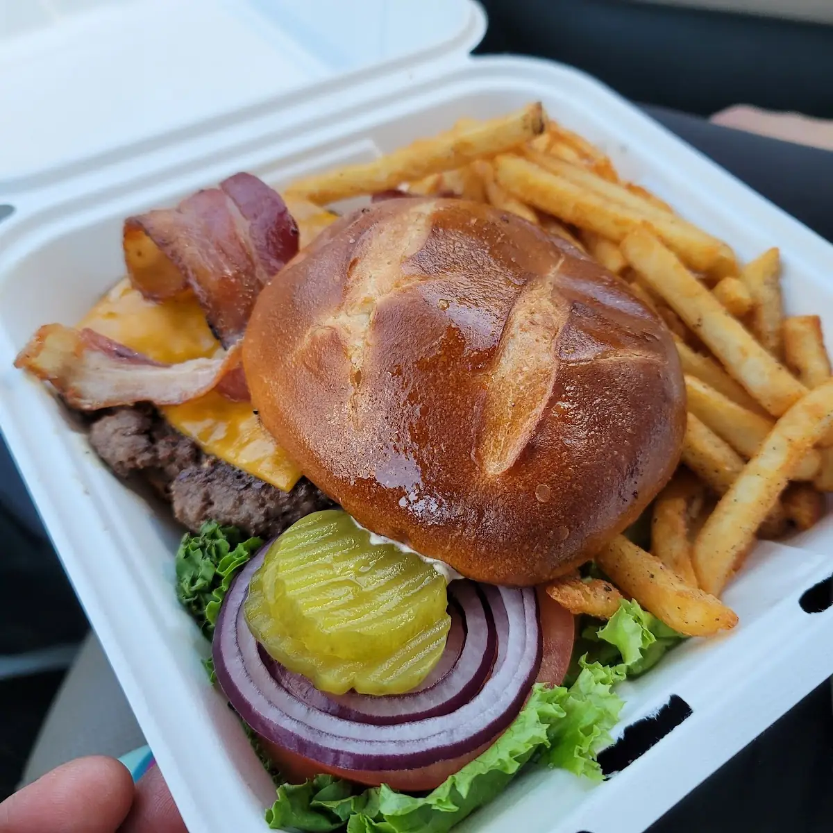 Combo Double Cheeseburger (Fries & Soda)