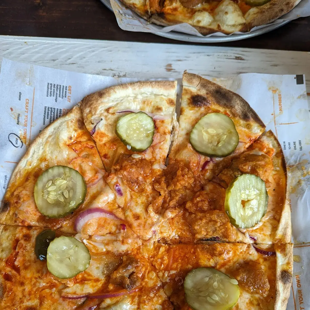 Nashville Hot Chicken Pizza