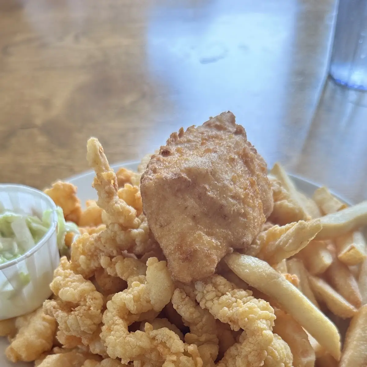 Fried Shrimp and Scallops