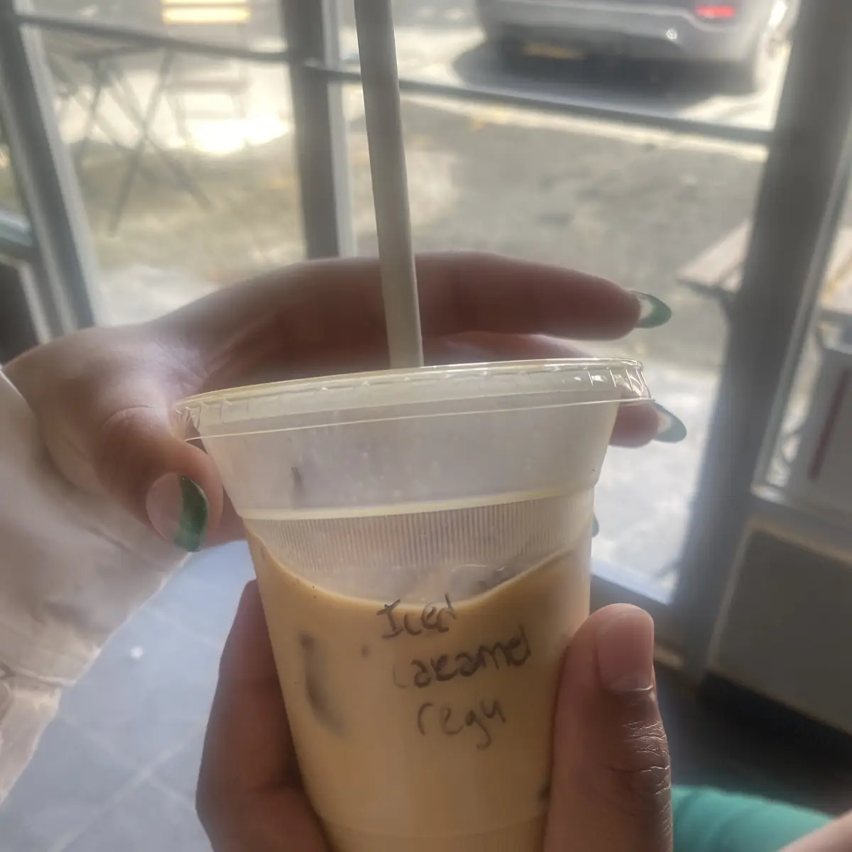 Iced Caramel Latte