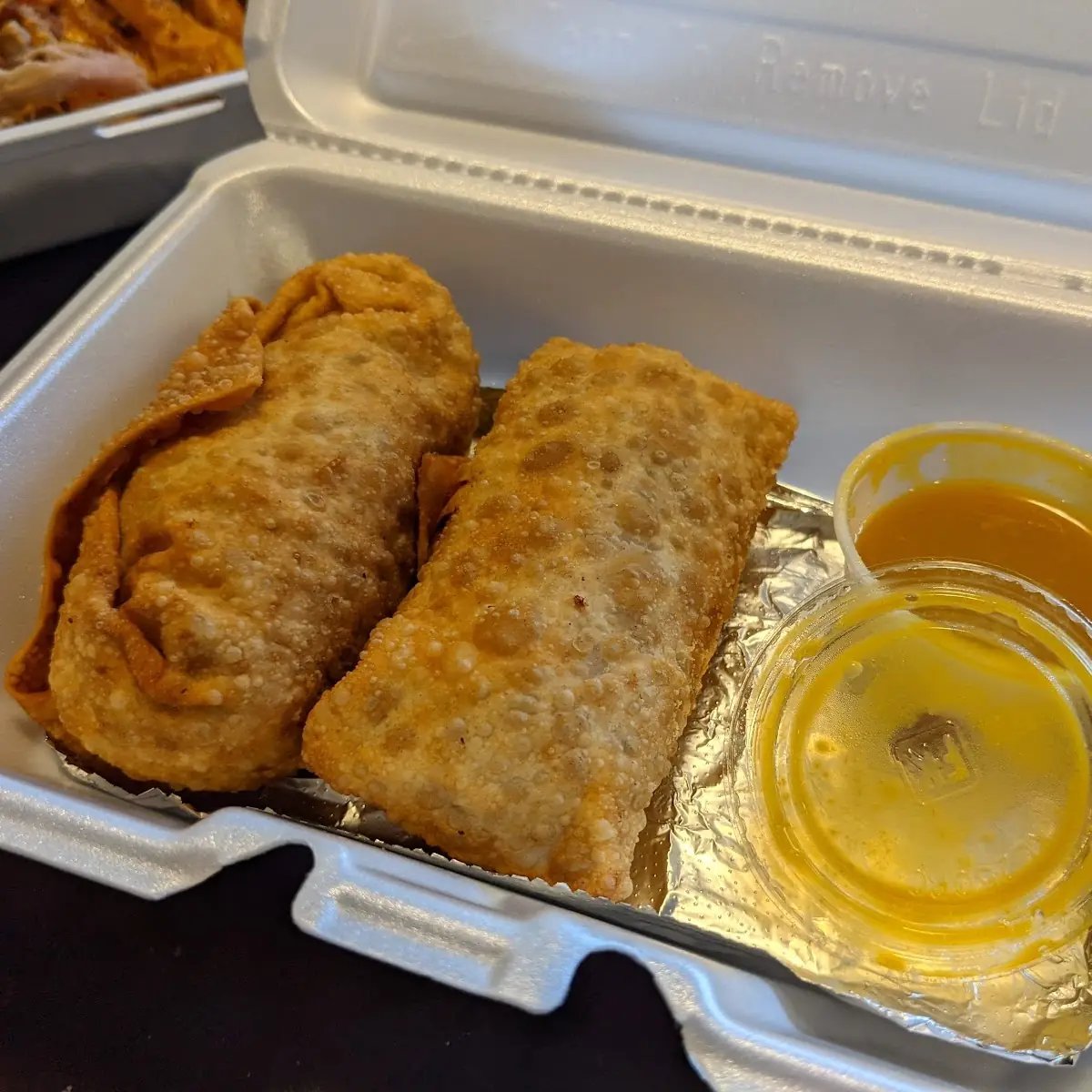 BBQ Egg Rolls