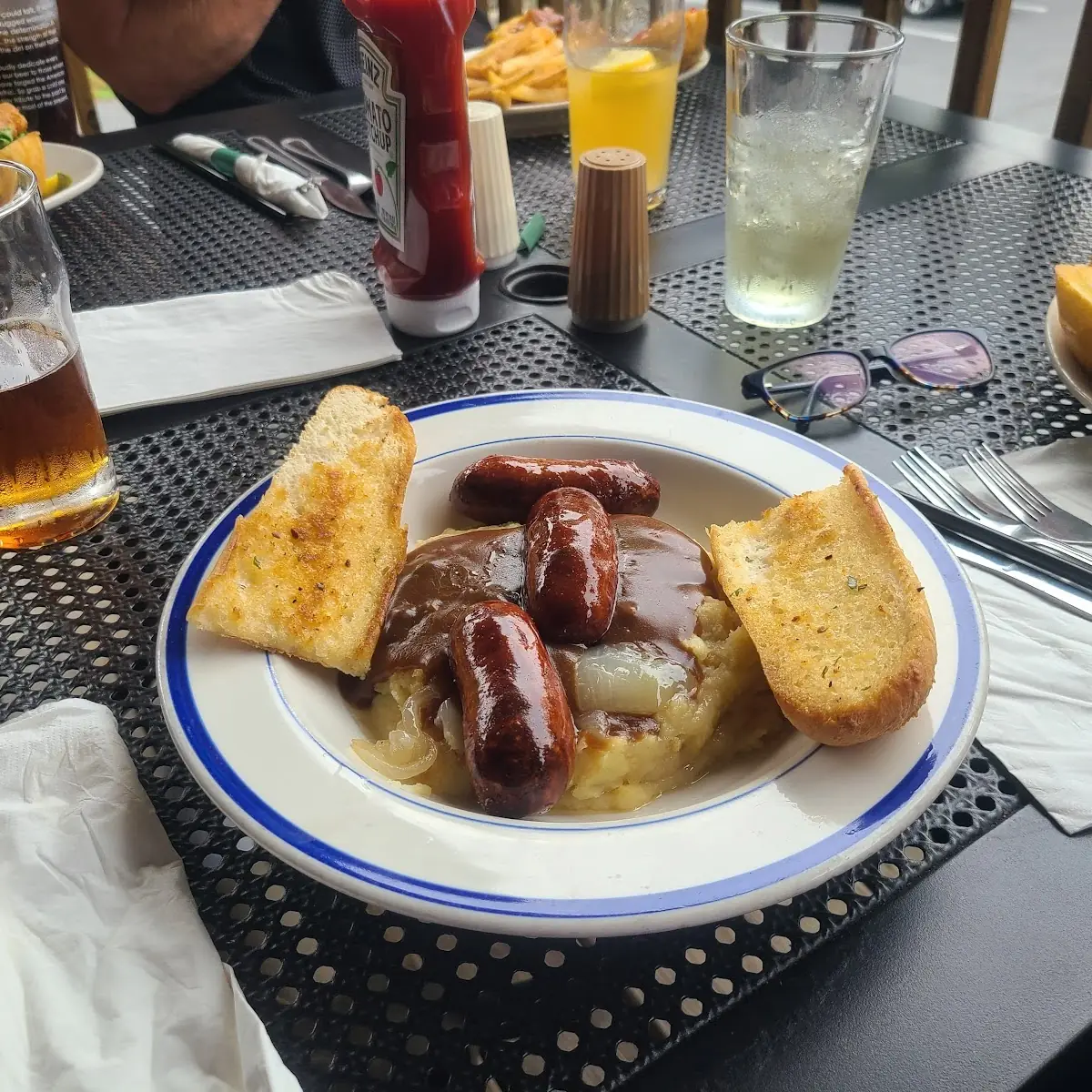 Bangers and Mashed Potatoes