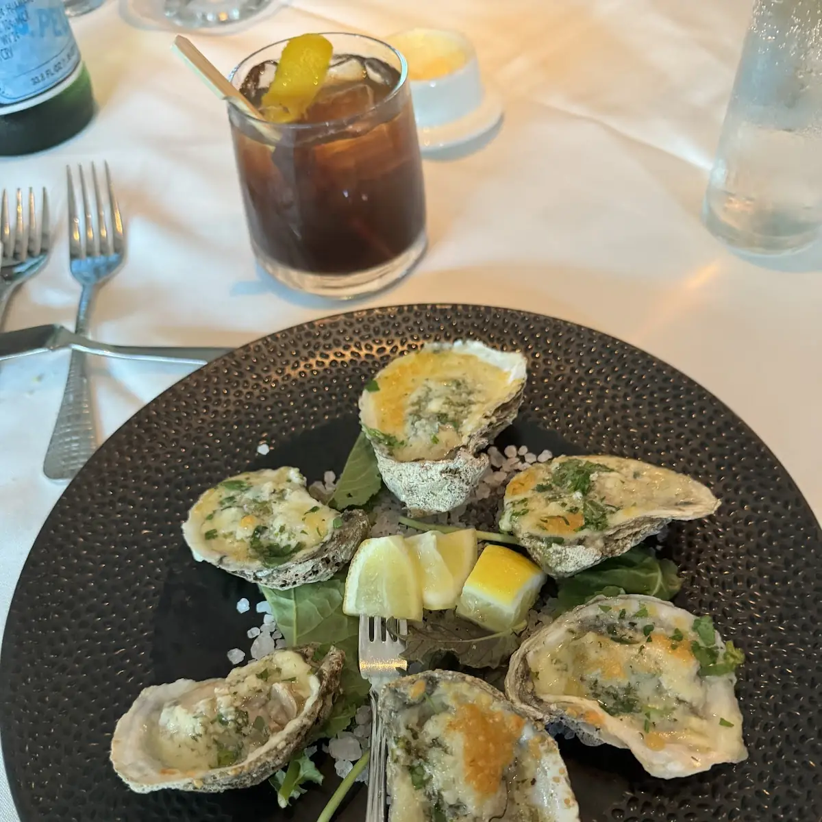 Oysters Rockefeller