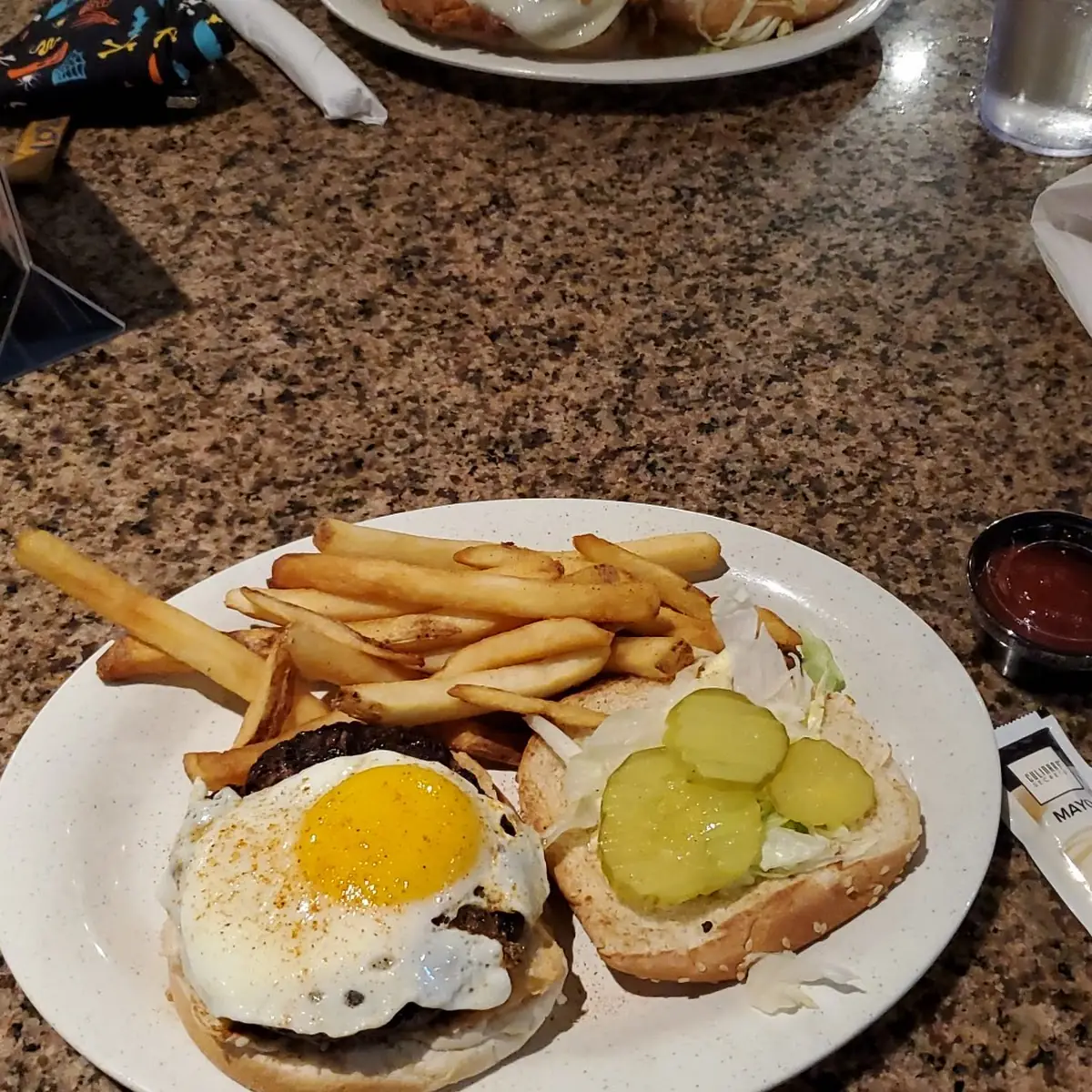 Cajun Sunrise Burger