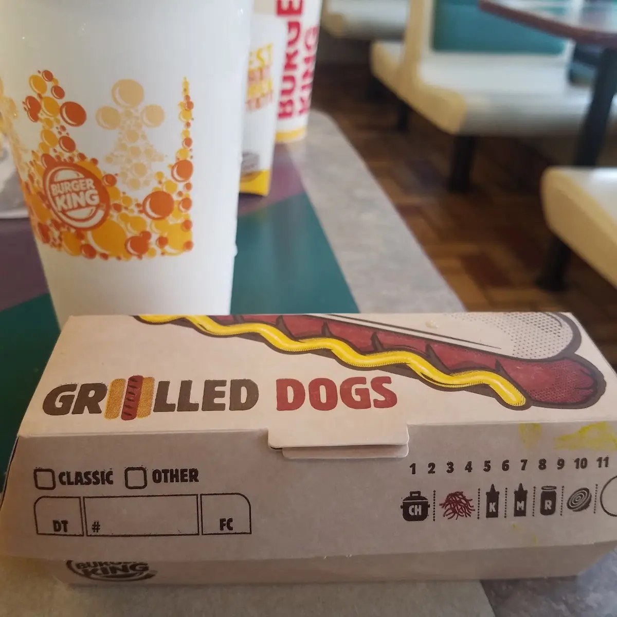 A Limited Time Grilled Hot Dog