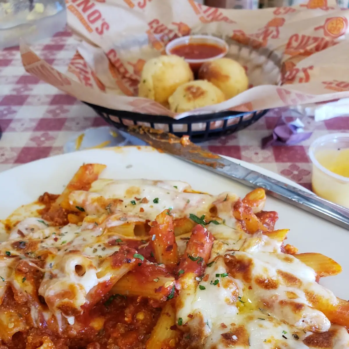 Baked Ziti Bolognese
