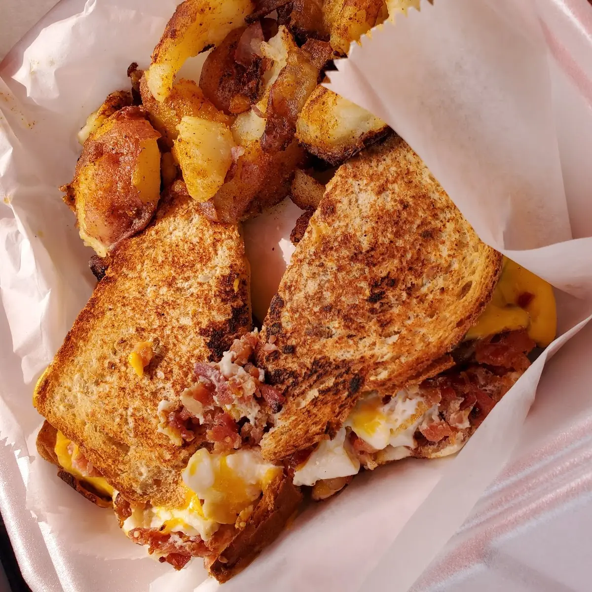 Goetta Grilled Cheese