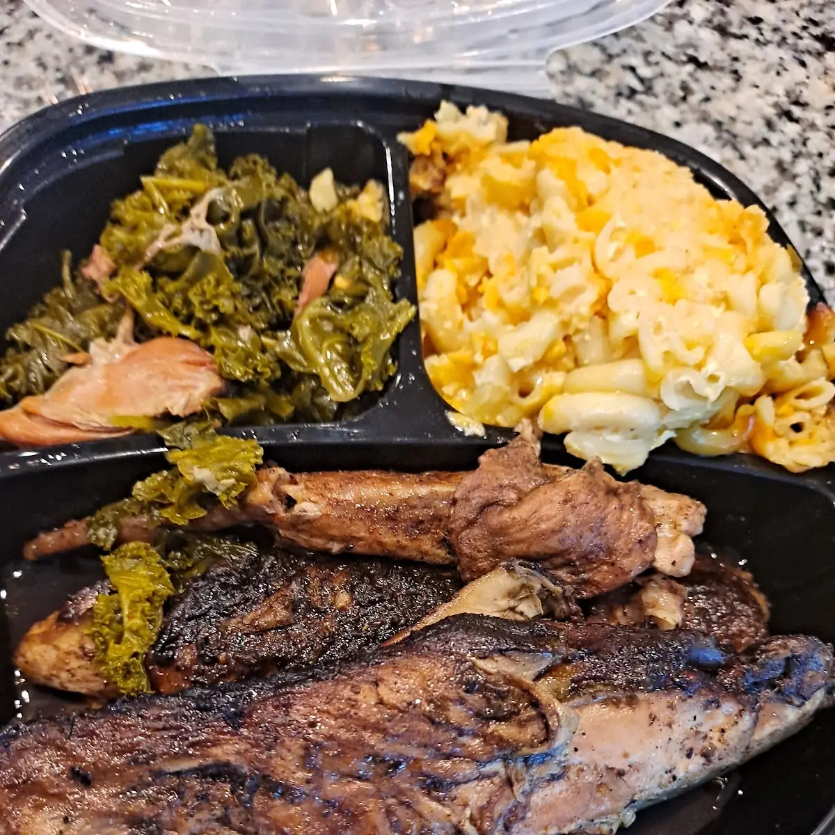 Yellow Rice Mac & Cheese Mashed Potato Yams