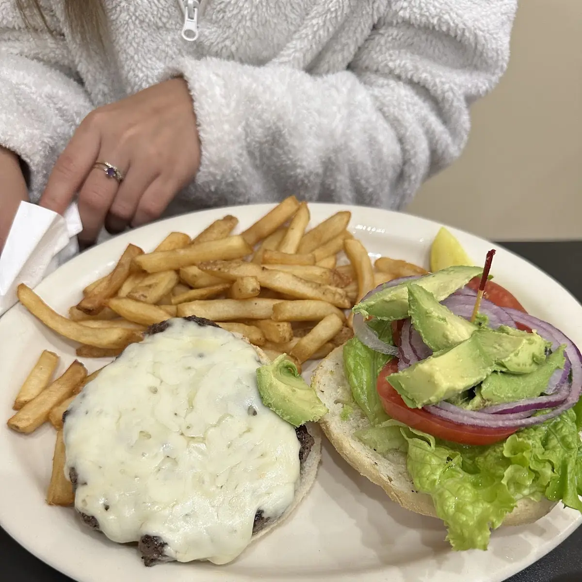 Bacon Blue Cheese Burger