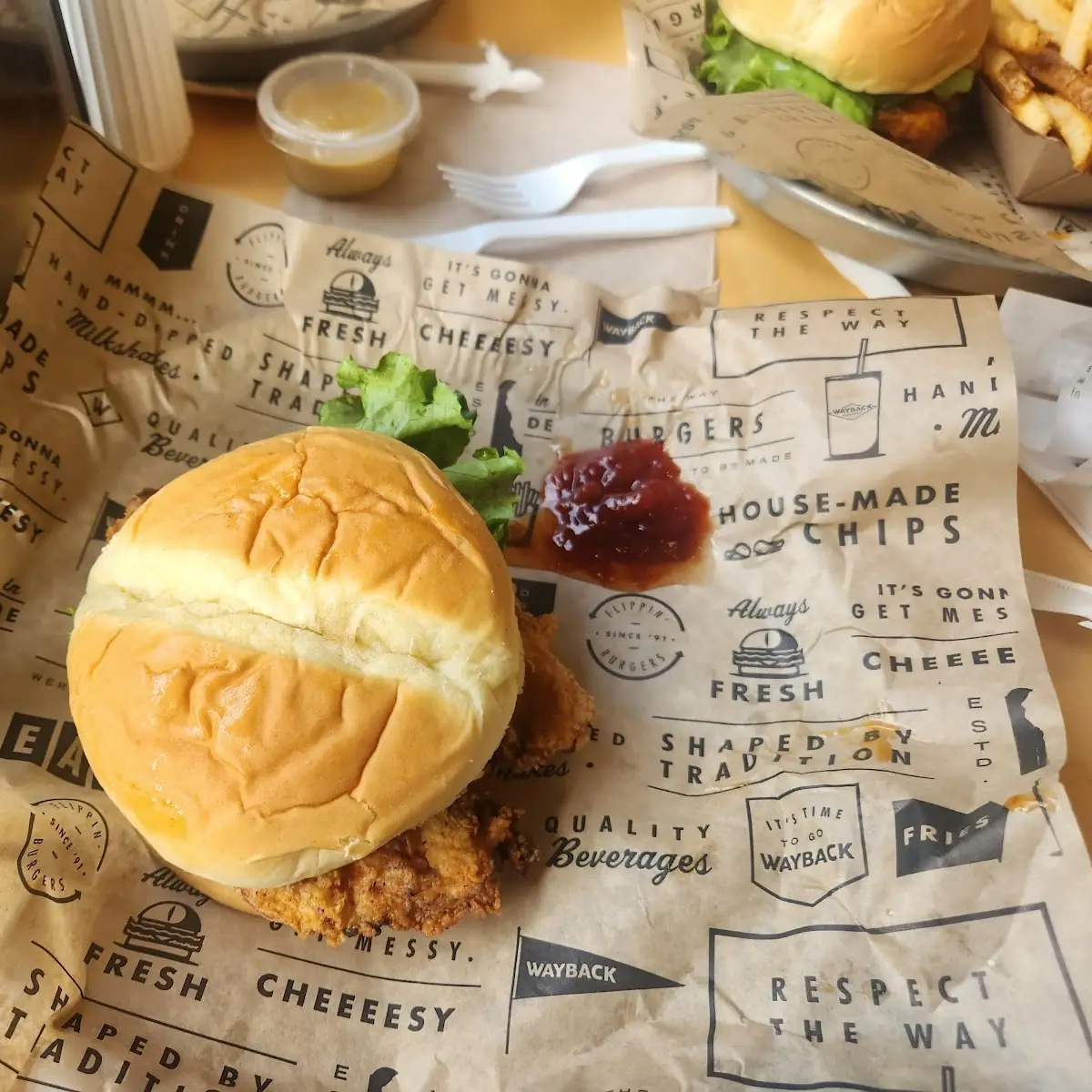 Mango Habanero Chicken Sandwich