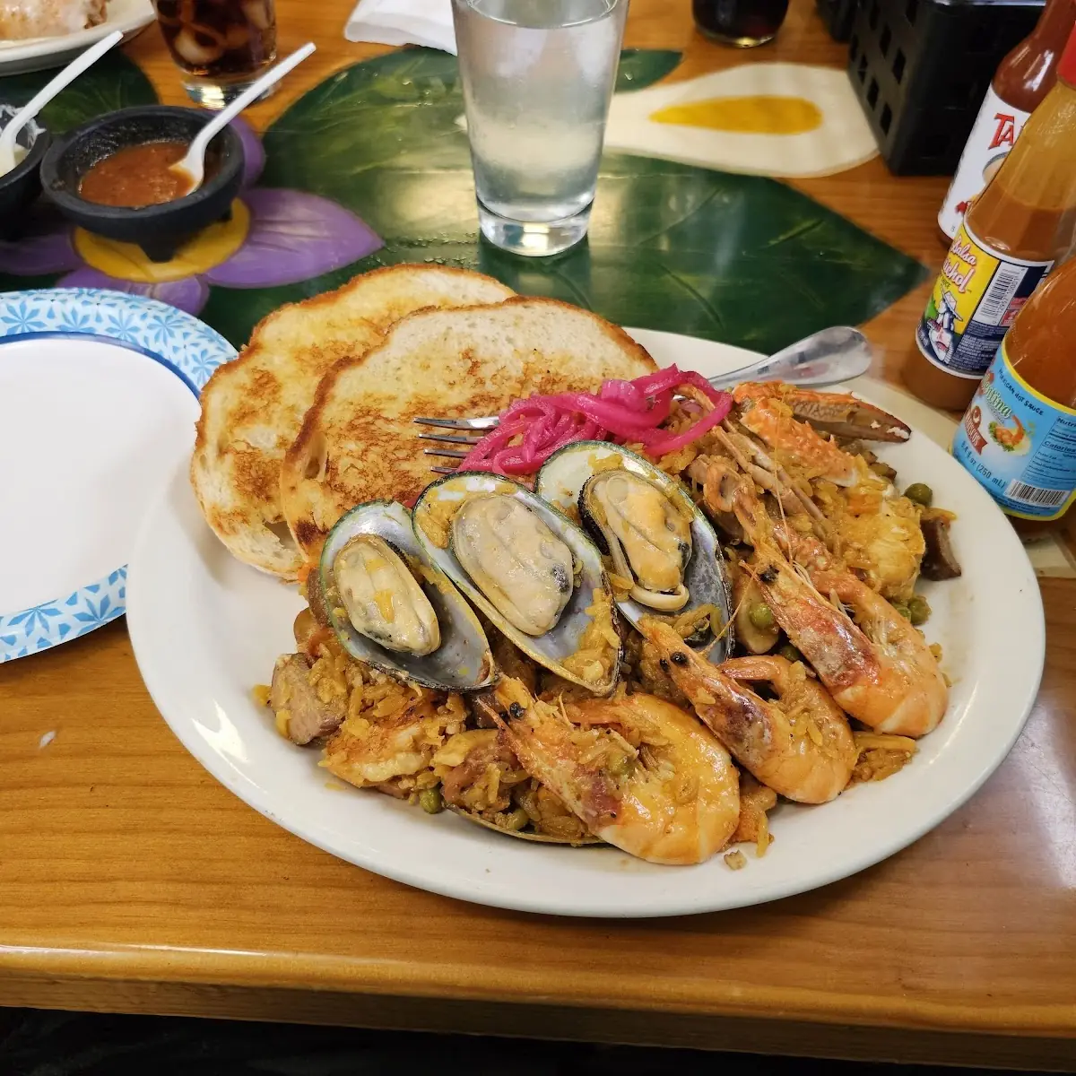 Charola Paella Estilo El Crucero