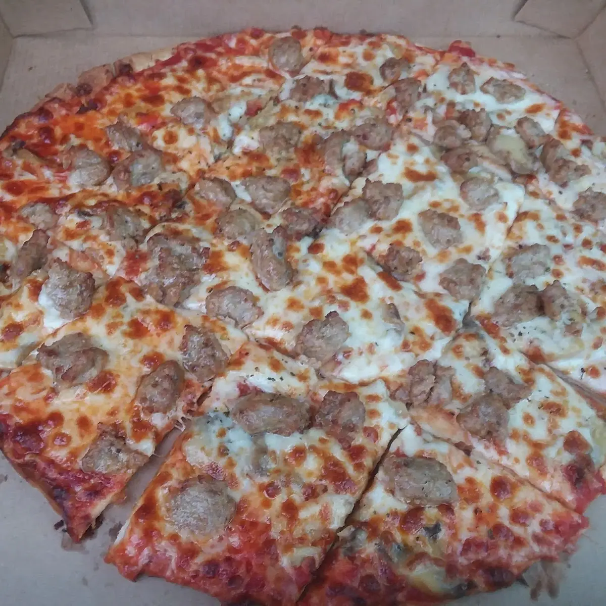 Sausage Pizza