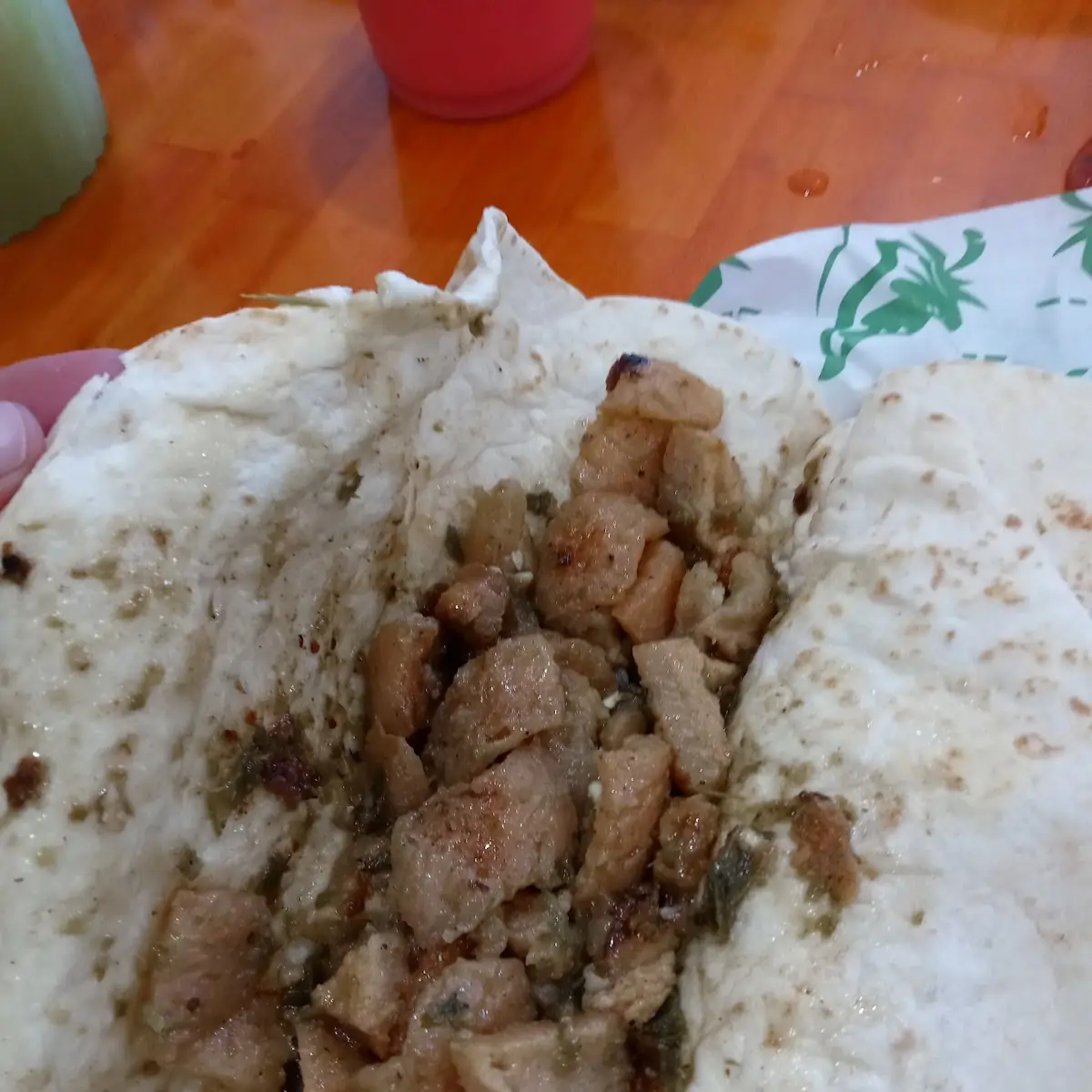 Burrito De Chicharron