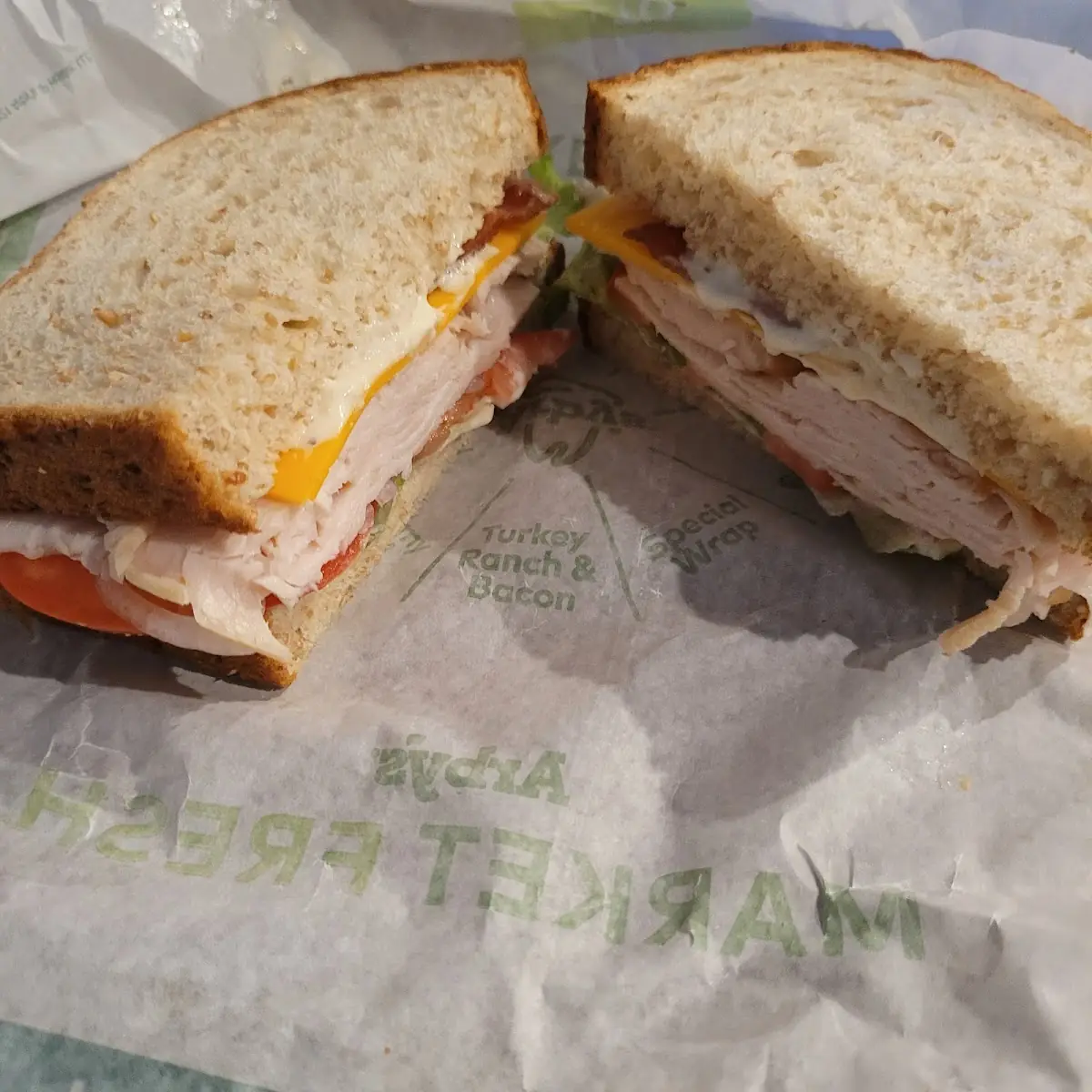 Turkey Bacon and Ranch Market Fresh Sandwich