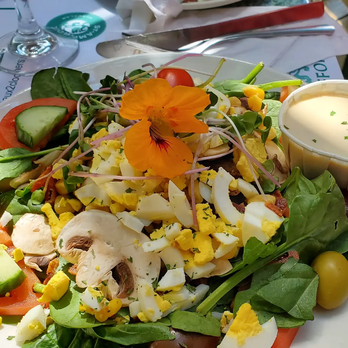 Spinach Salad Meal