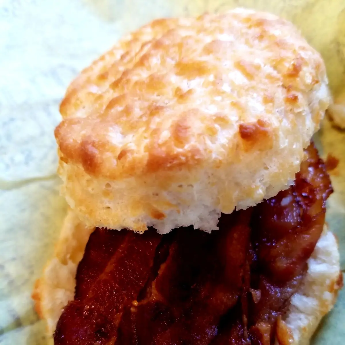Bacon Biscuit