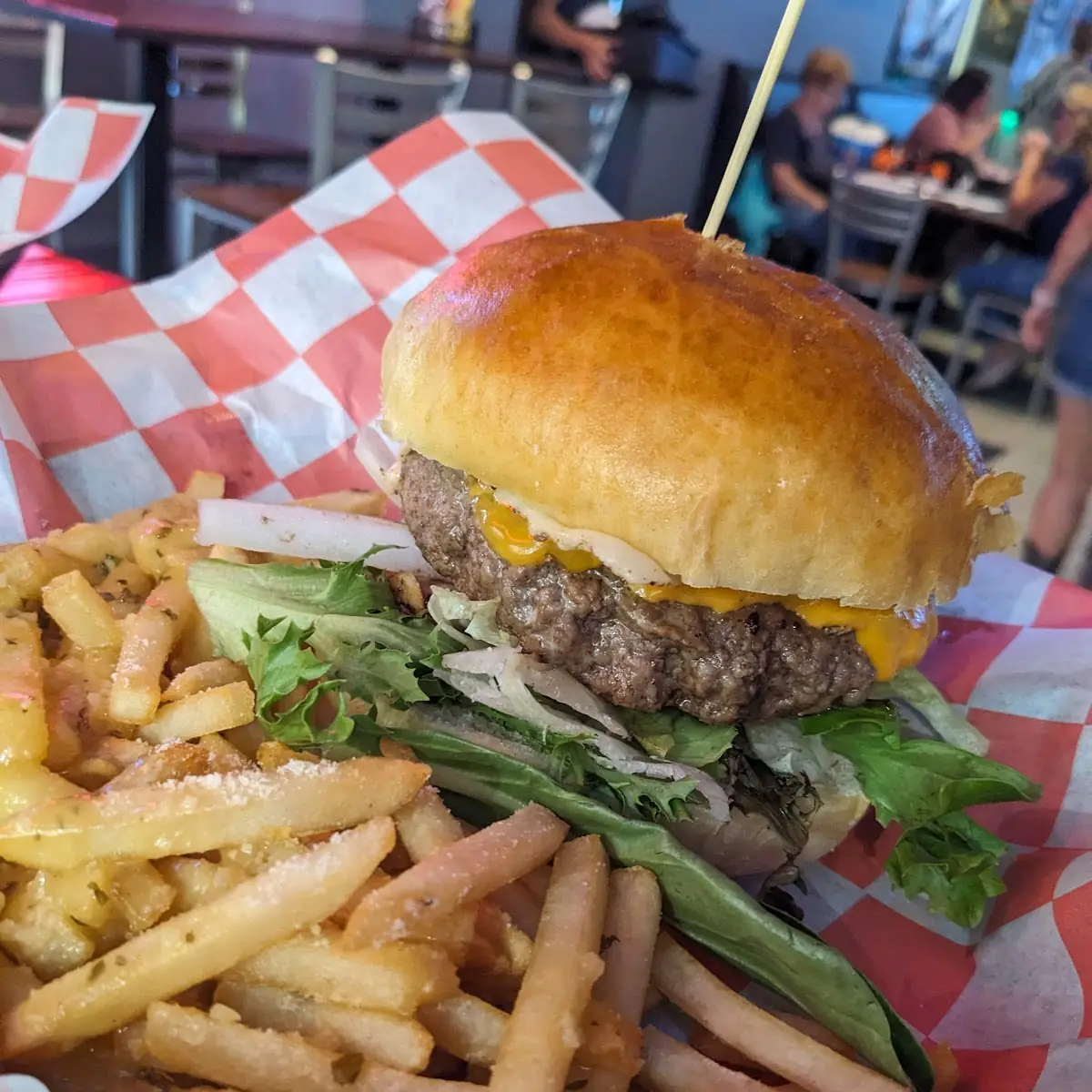 Bacon Cheddar Burger