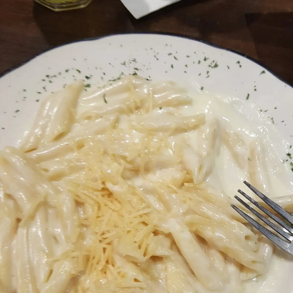 Penne Pasta & Alfredo Sauce