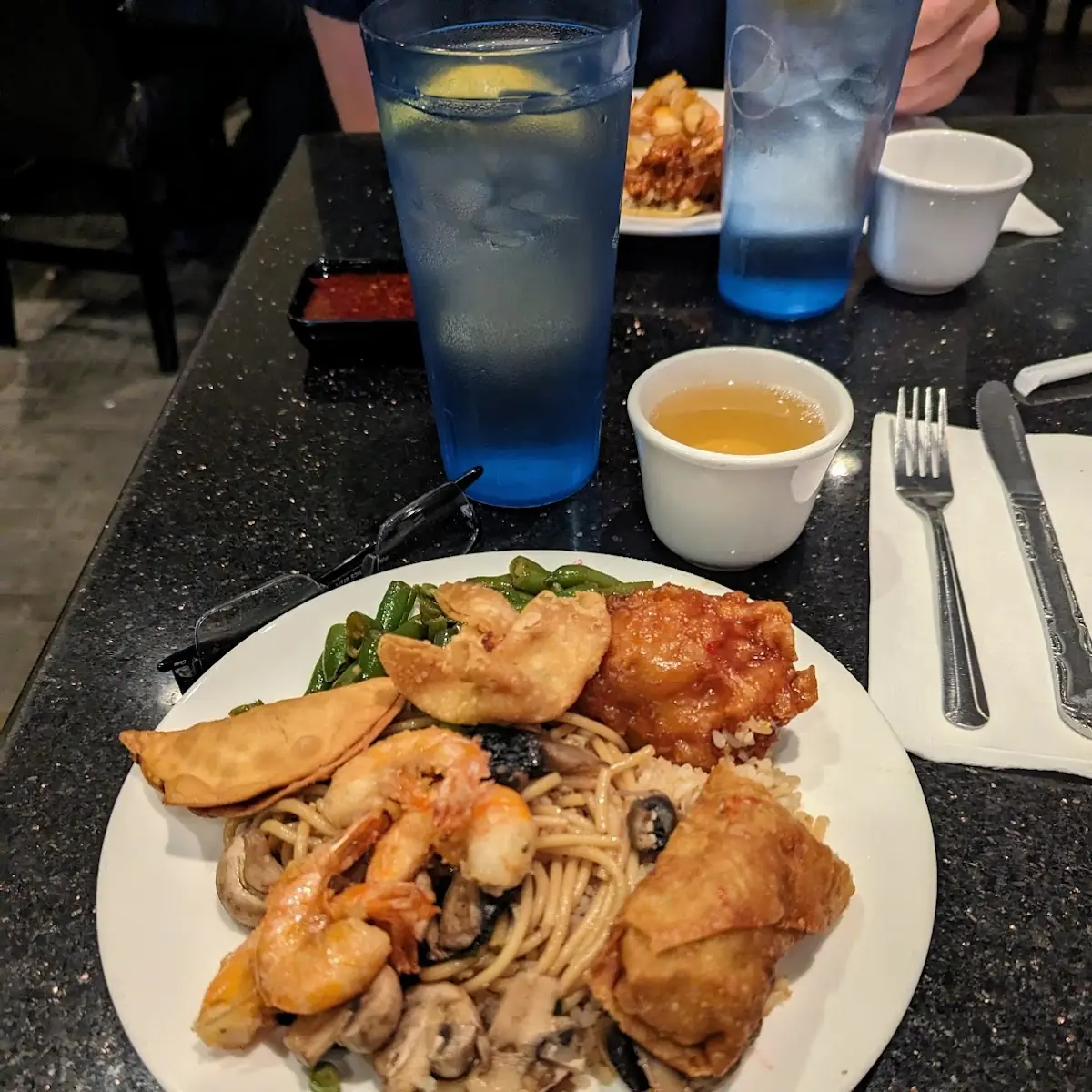 Salt Shrimp Lo Mein