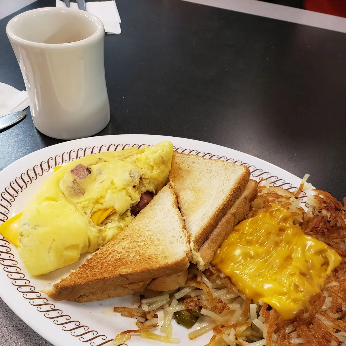 Ham and Cheese Omelette