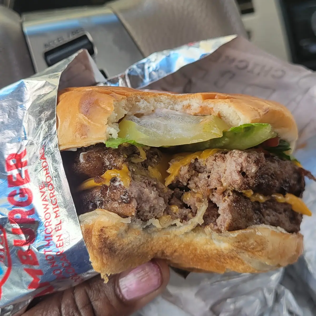 Dave's Double Cheeseburger Combo