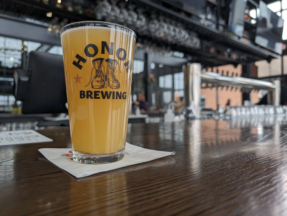 Draft Beer with Sunglasses