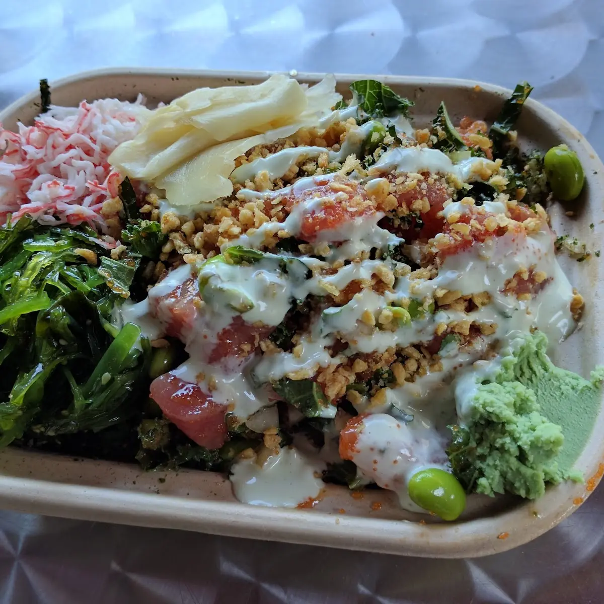 Salmon Tuna Poke