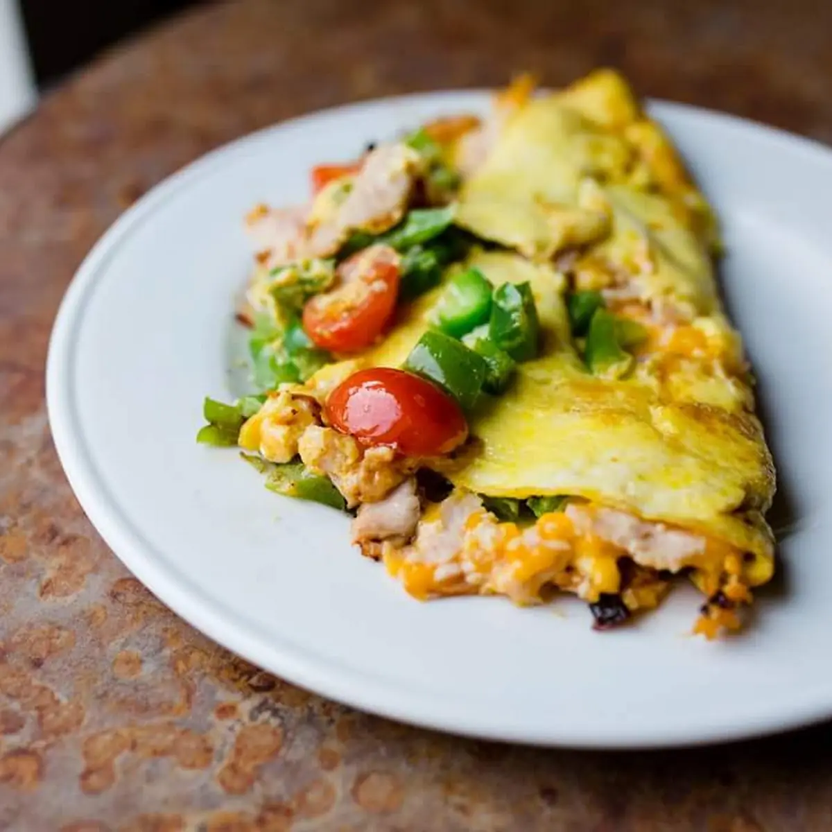 Build Your Own Omelet with Toast