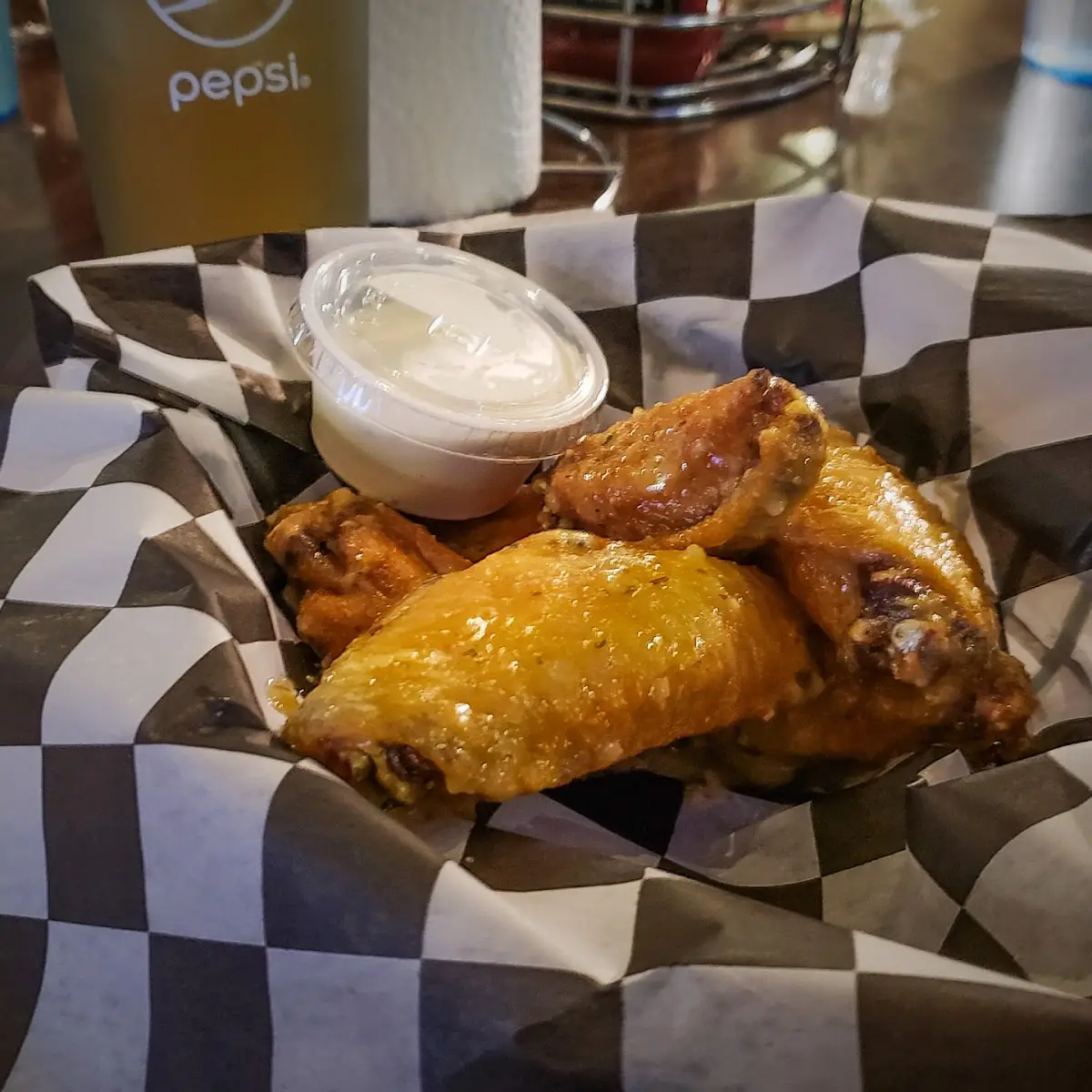 Garlic Parmesan Chicken Wings