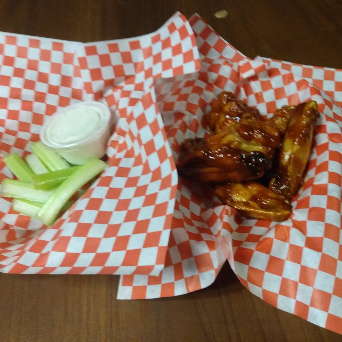 Spicy BBQ Chicken Wings