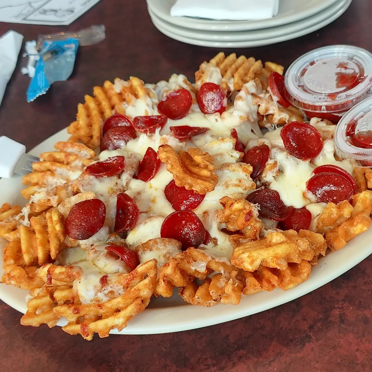 Pizza Waffle Fries