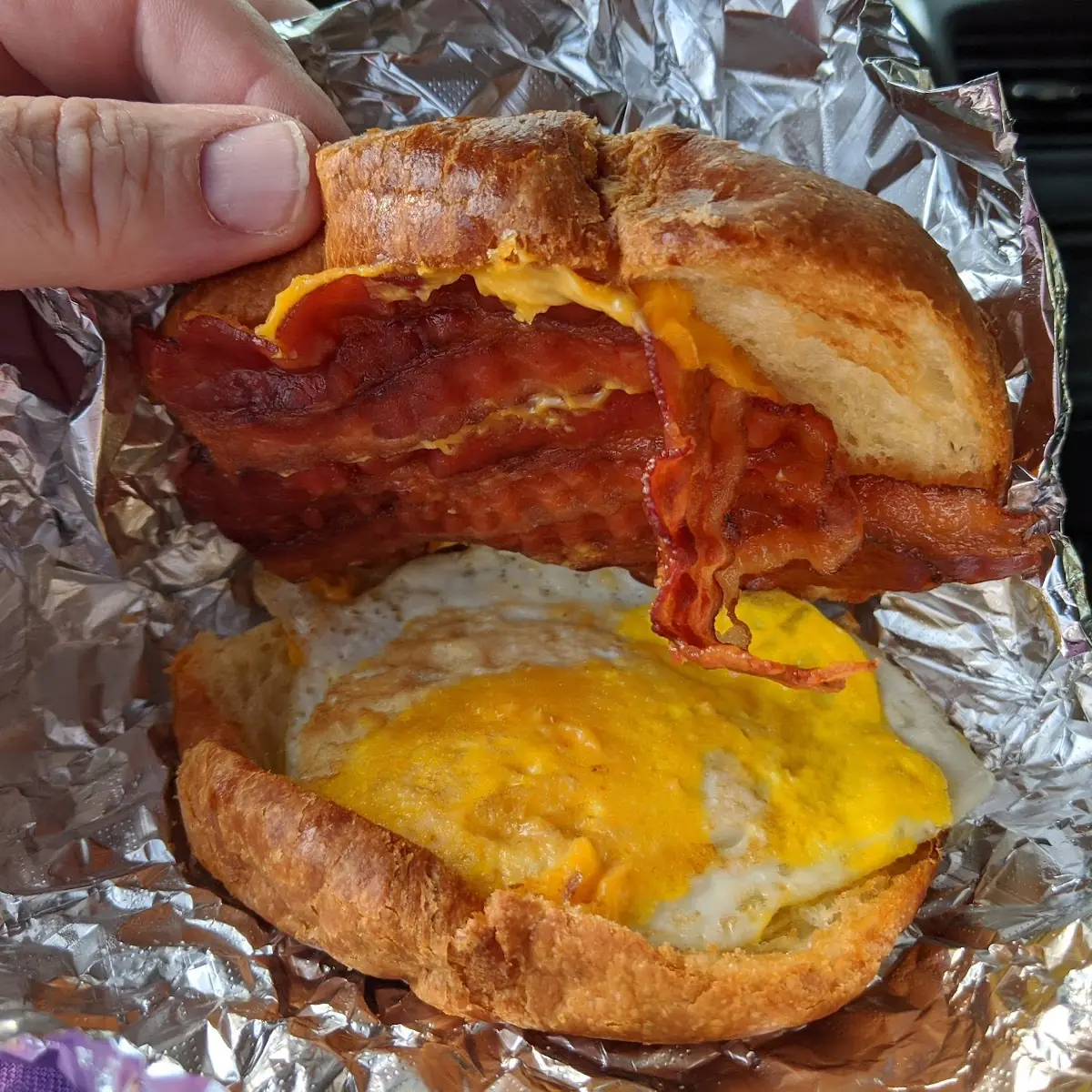 Bacon Egg and Cheese Croissant
