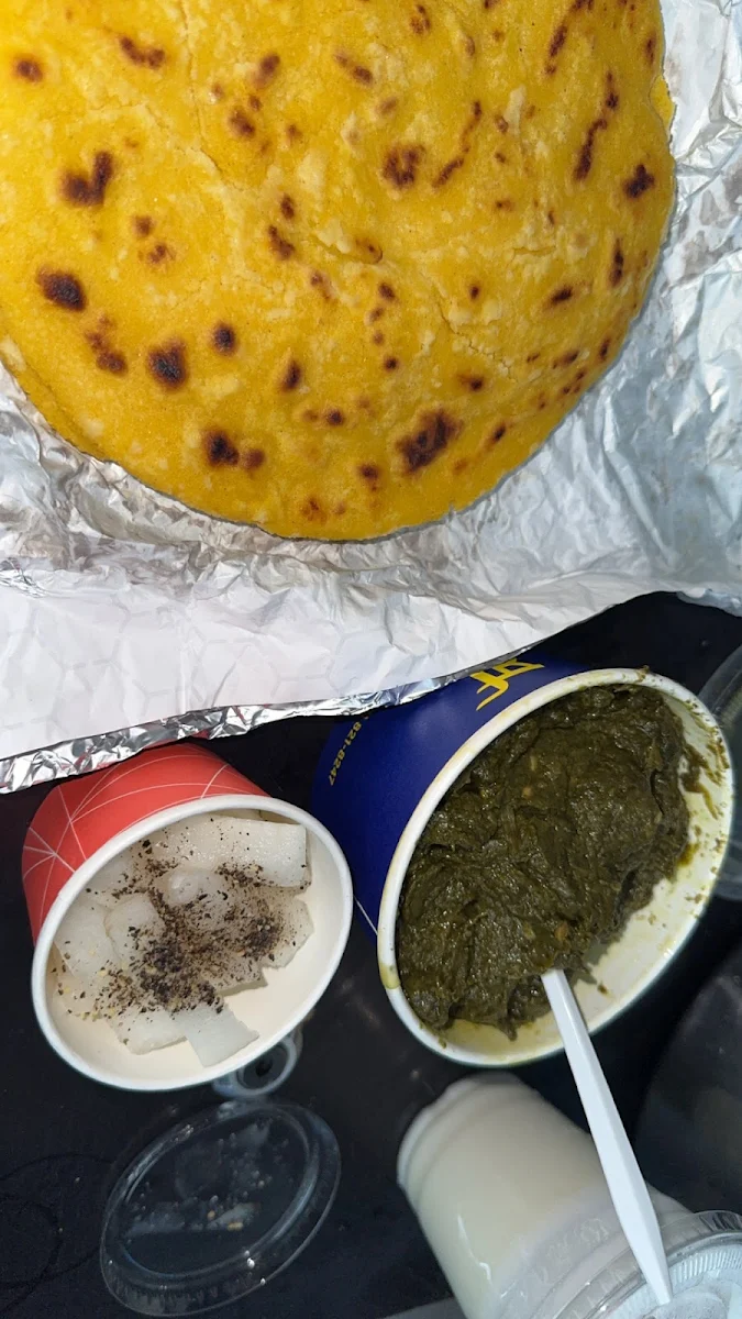 Saag Makki Roti, Baba Foods Sweets & Snacks