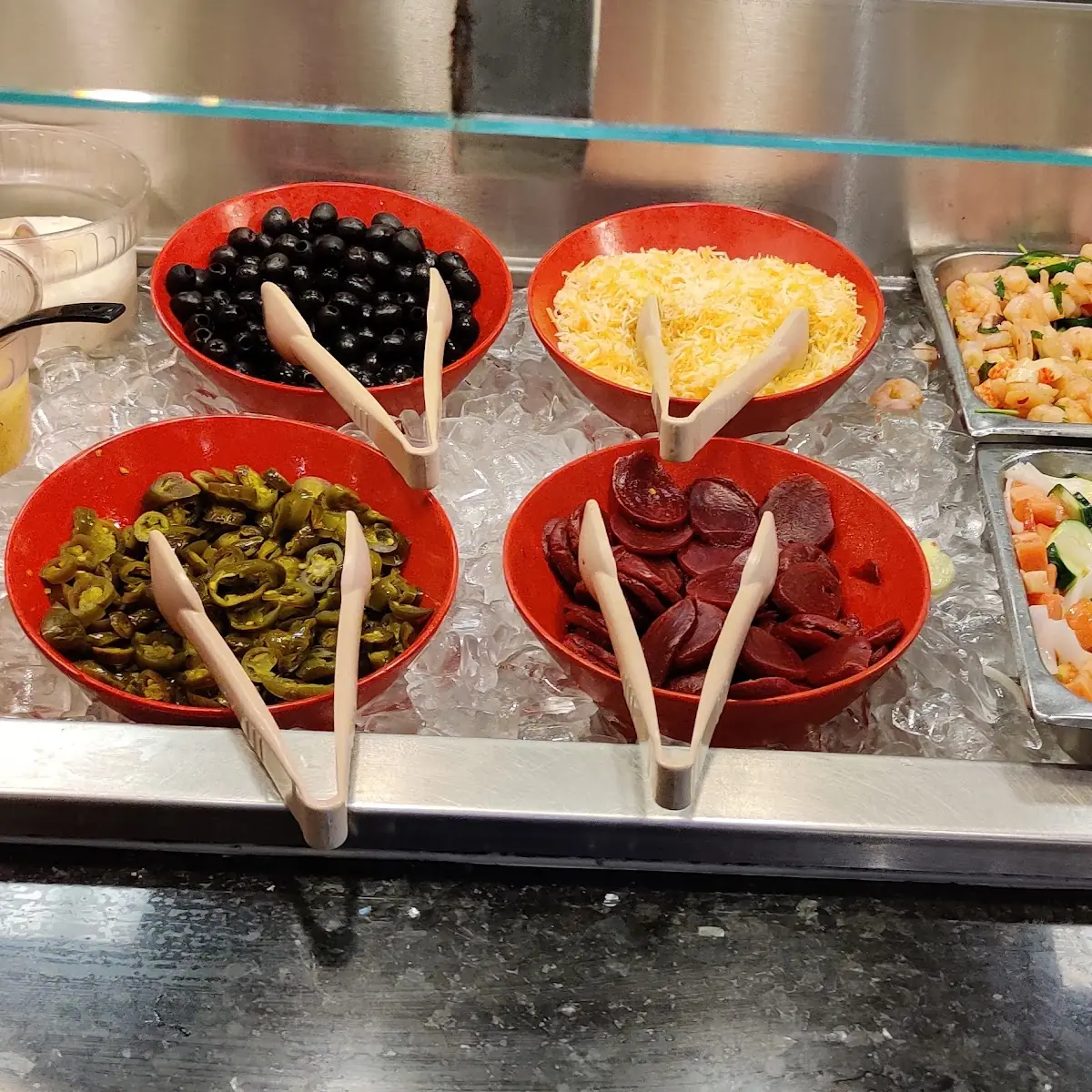 Salad Bar Fruit and Vegetables