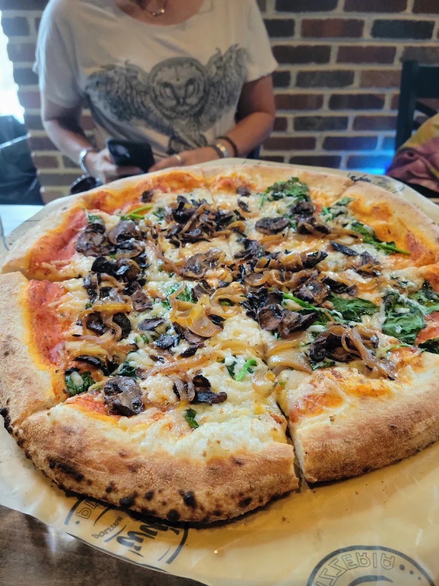 Vegan Mushroom Pizza