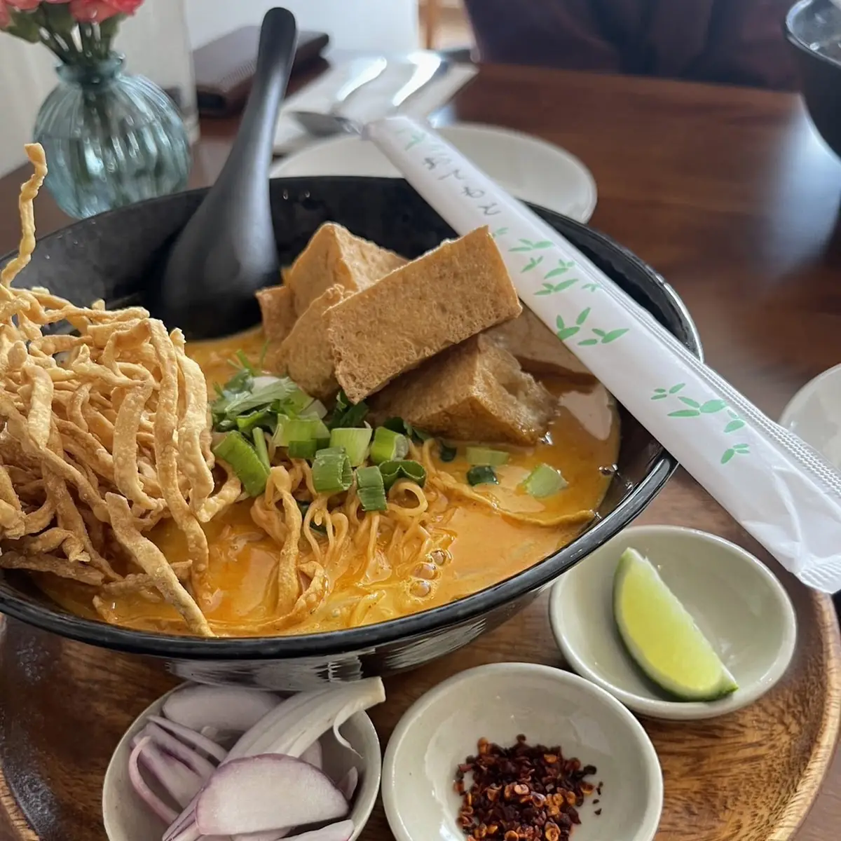Curry Noodle Soup Khao Soi Spicy