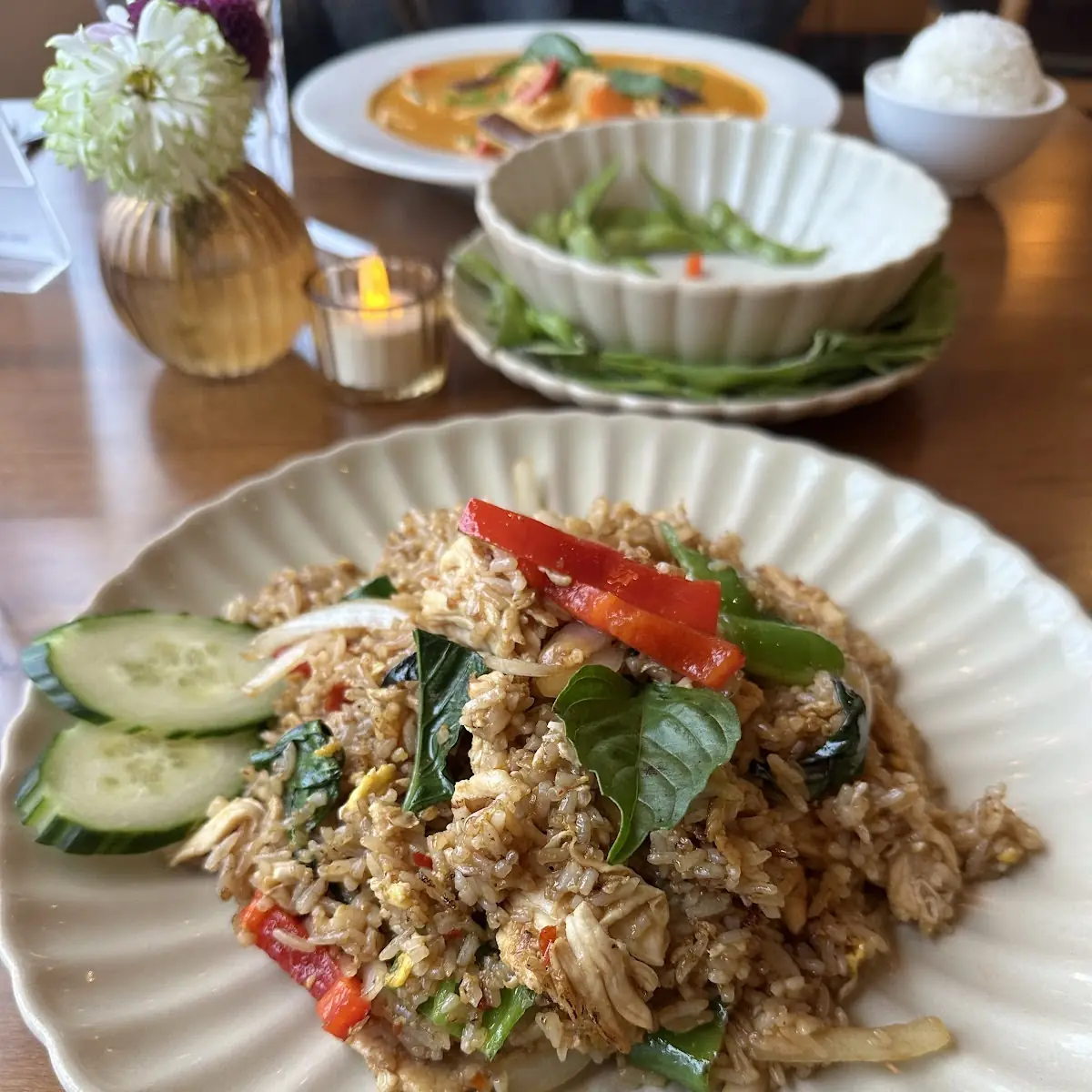 Lunch Basil Fried Rice