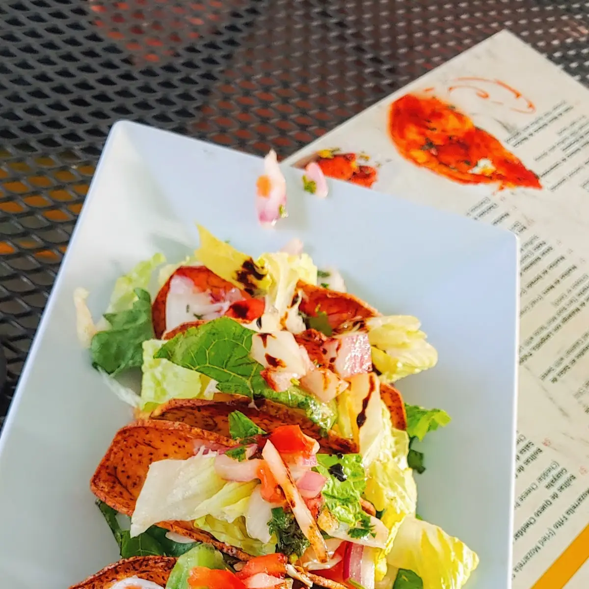 Tapas with Seafood Salad