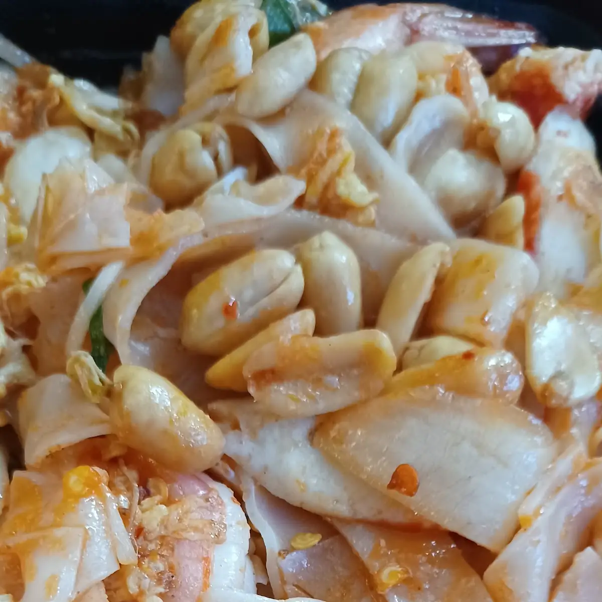 BBQ Pork Pad Thai Noodles 叉燒泰式粿條