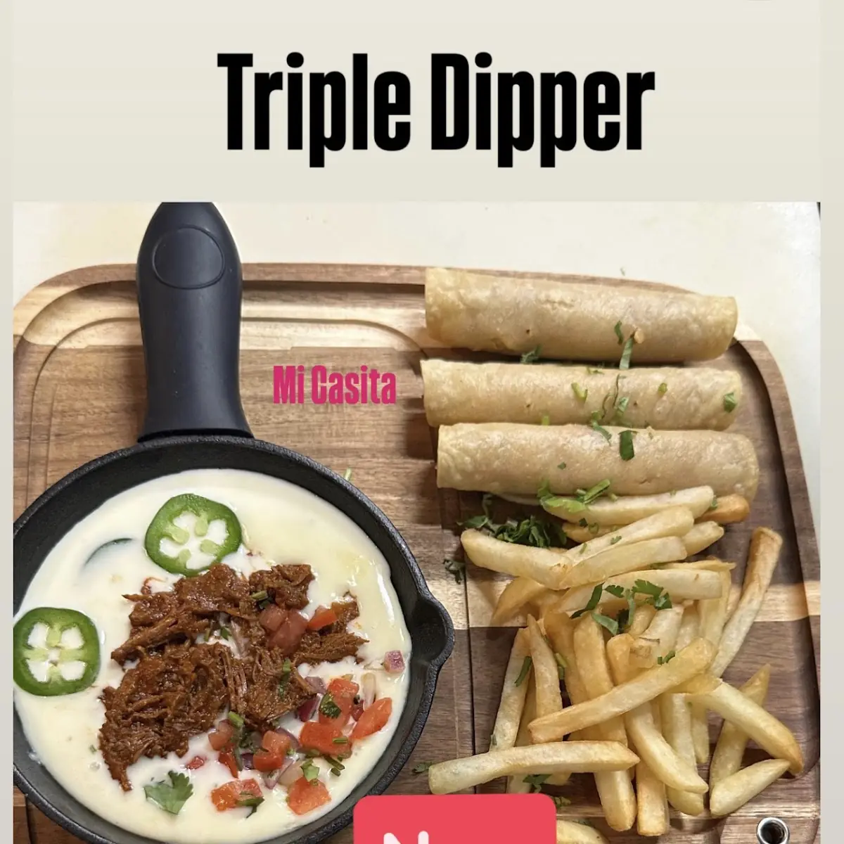 Fajita Trio Double